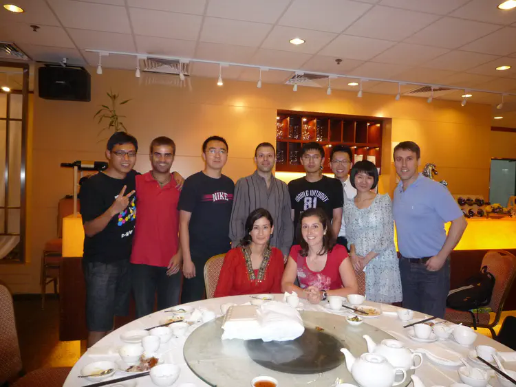Min&Hui&YY's farewell dinner (June 14, 2011)