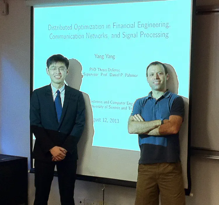 Yang Yang's PhD defense (Aug. 12, 2013)