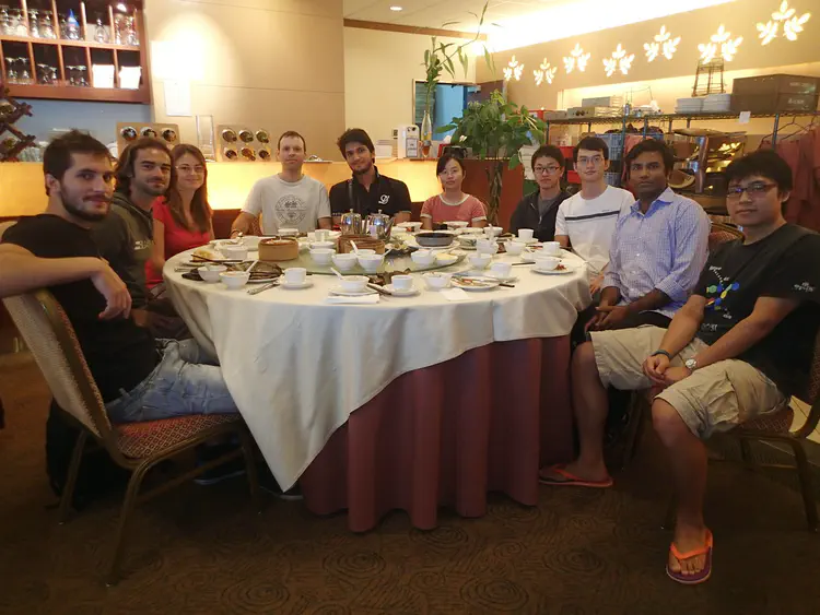 Abolfazl's farewell lunch (Sept. 16, 2013)