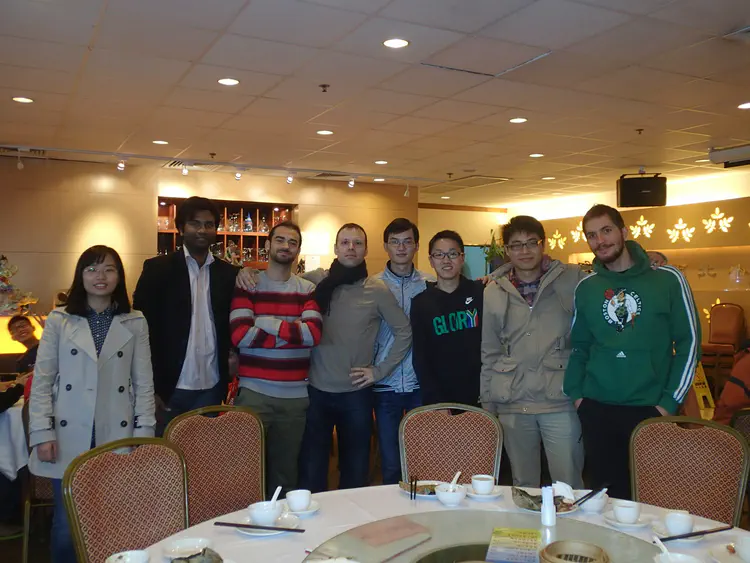 Ita's farewell lunch (Dec. 18, 2013)