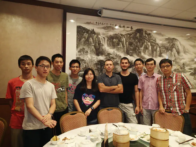 Tianyu&Ziping's welcome lunch (Sept. 30, 2014)