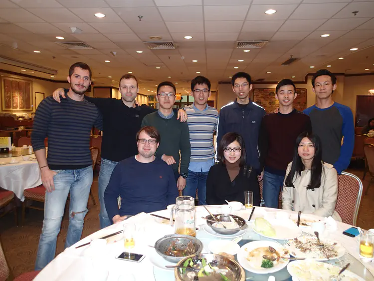 Florian&Rena’s welcome dinner (3-March-2016)
