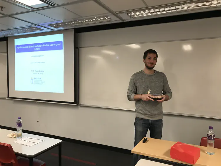 Benidis' PhD defense (24-Jan-2018)