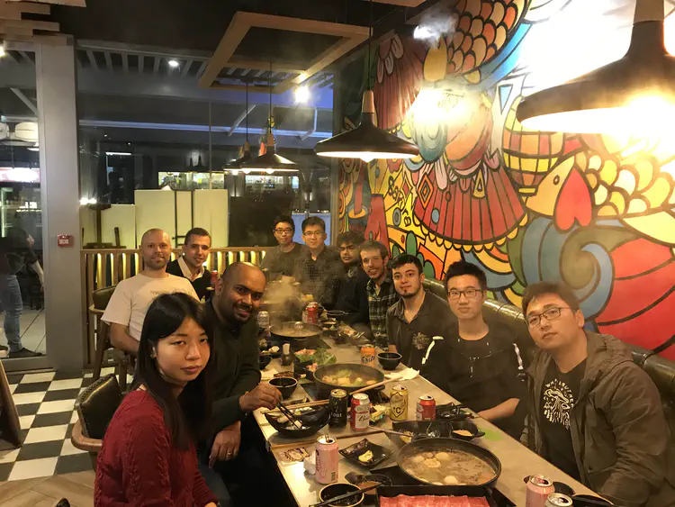 Josep and Genis's farewell dinner (28-Feb-2019)