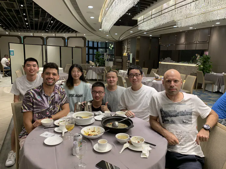 Runhao's welcome dinner (10-Sep-2021)