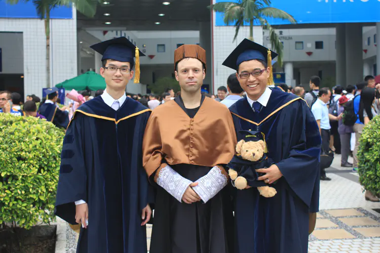 Yiyong&Junxiao's official PhD graduation ceremony (20-Nov-2015)